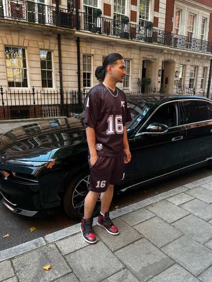 BLACK NFL CHAMPION JERSEY