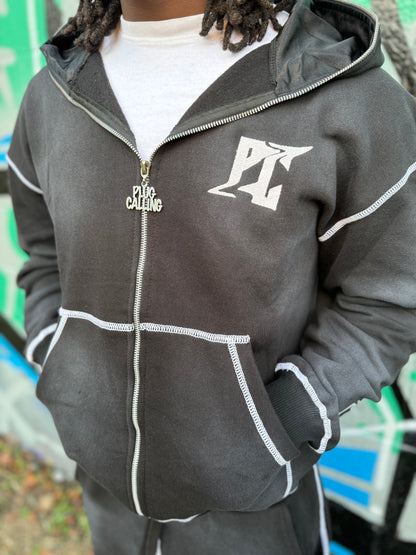 RETRO FULL ZIP HOODIE