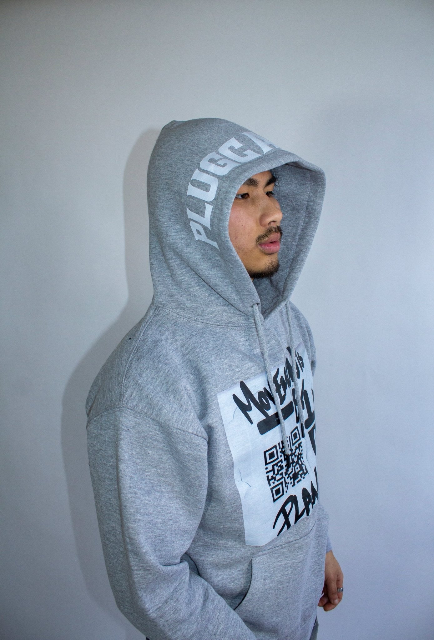 MAP UNISEX HOODIE - GREY - Plug Calling-