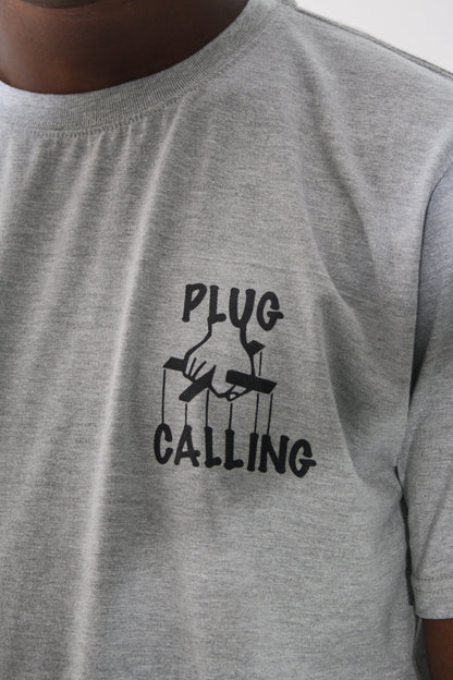 PLUG CALLING UNISEX CREST TEE - Plug Calling-