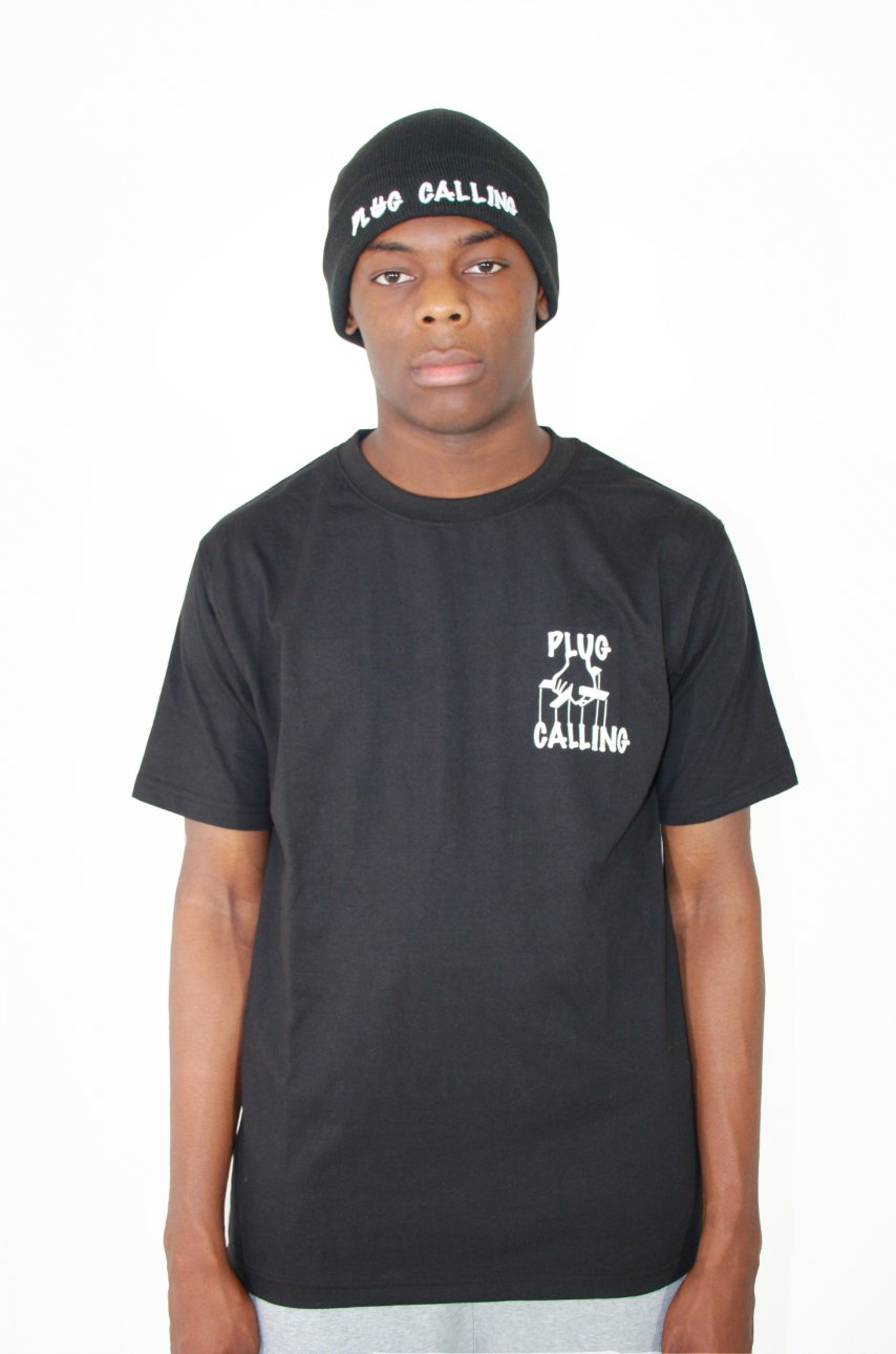 PLUG CALLING UNISEX CREST TEE - Plug Calling-